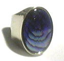 Purple Iridescent 25mm Ring