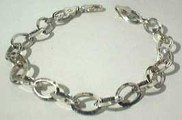 8mm link 925 bracelet
