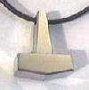 modern styled thor hammer pendant by axelthor